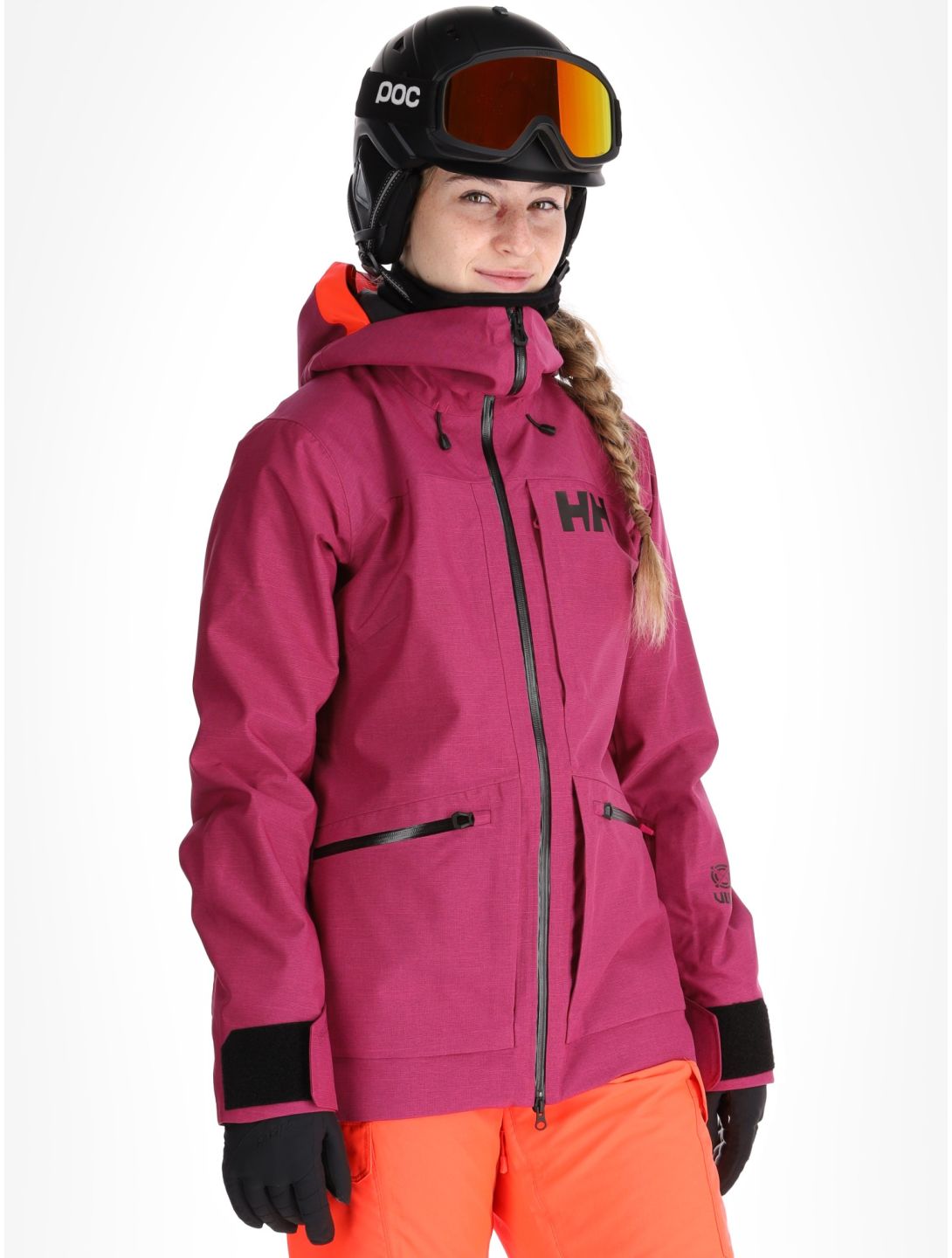 Helly Hansen, W Powderqueen 3.0 veste de ski femmes Magenta violet 