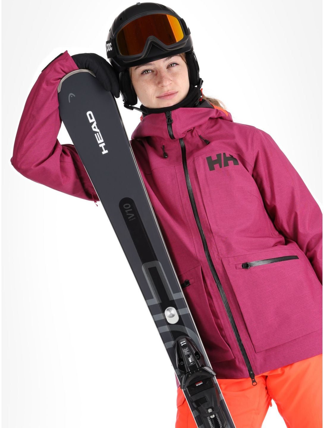 Helly Hansen, W Powderqueen 3.0 veste de ski femmes Magenta violet 