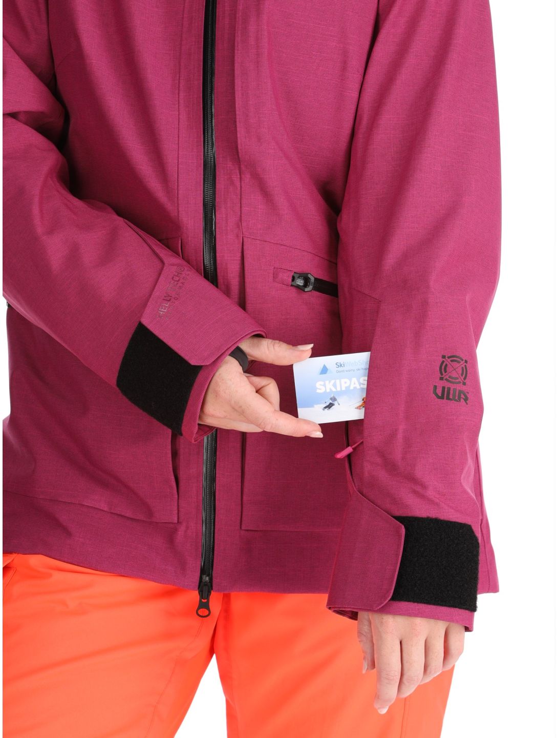 Helly Hansen, W Powderqueen 3.0 veste de ski femmes Magenta violet 