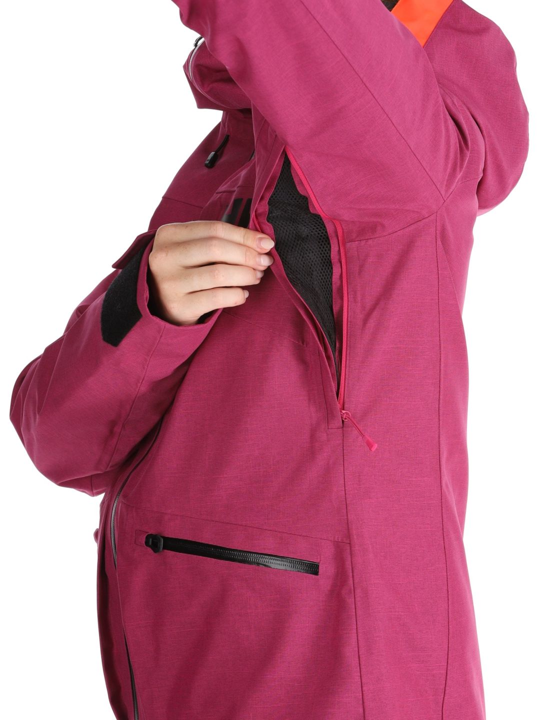 Helly Hansen, W Powderqueen 3.0 veste de ski femmes Magenta violet 