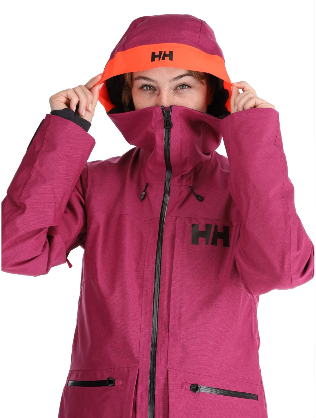 Helly Hansen, W Powderqueen 3.0 veste de ski femmes Magenta violet 