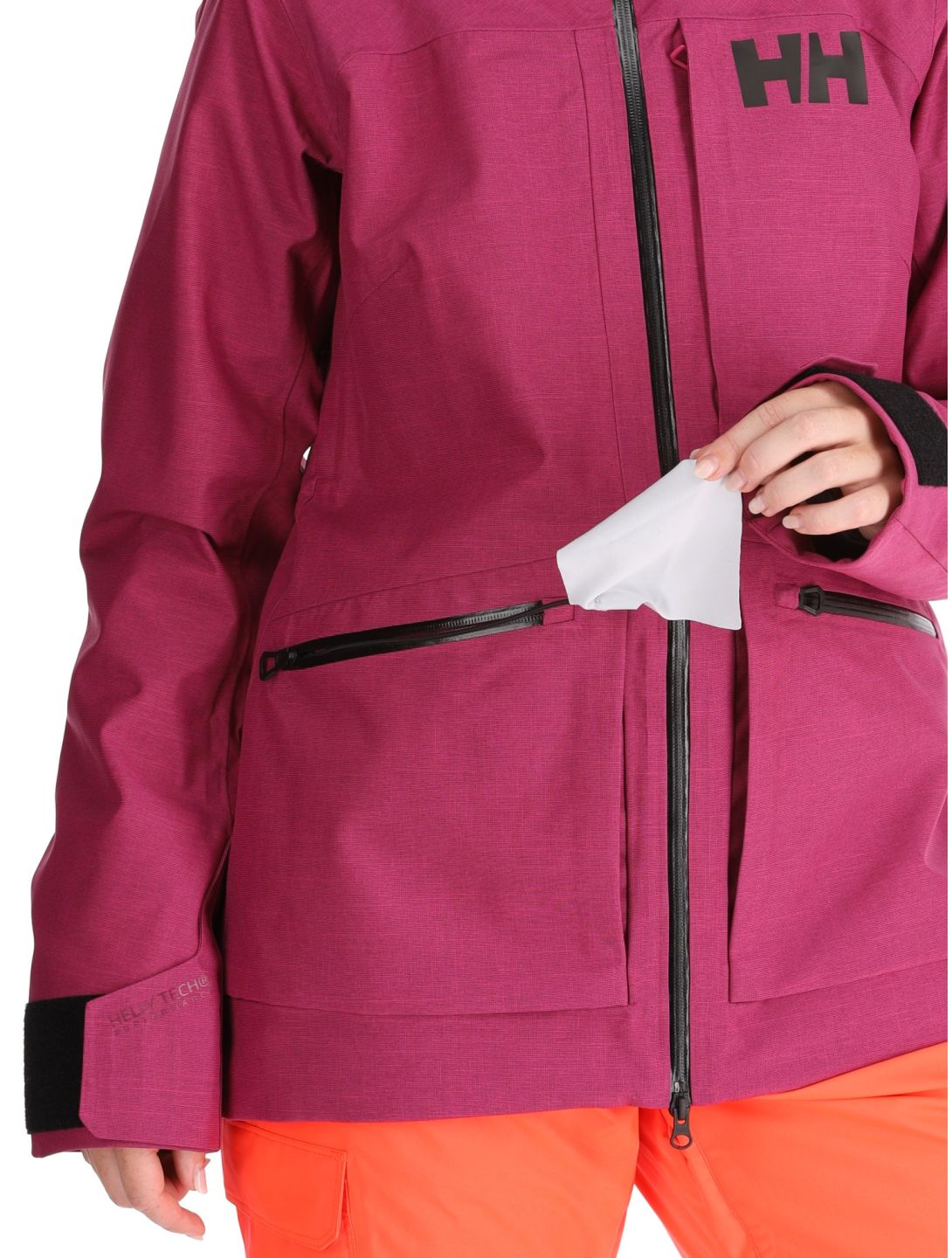 Helly Hansen, W Powderqueen 3.0 veste de ski femmes Magenta violet 