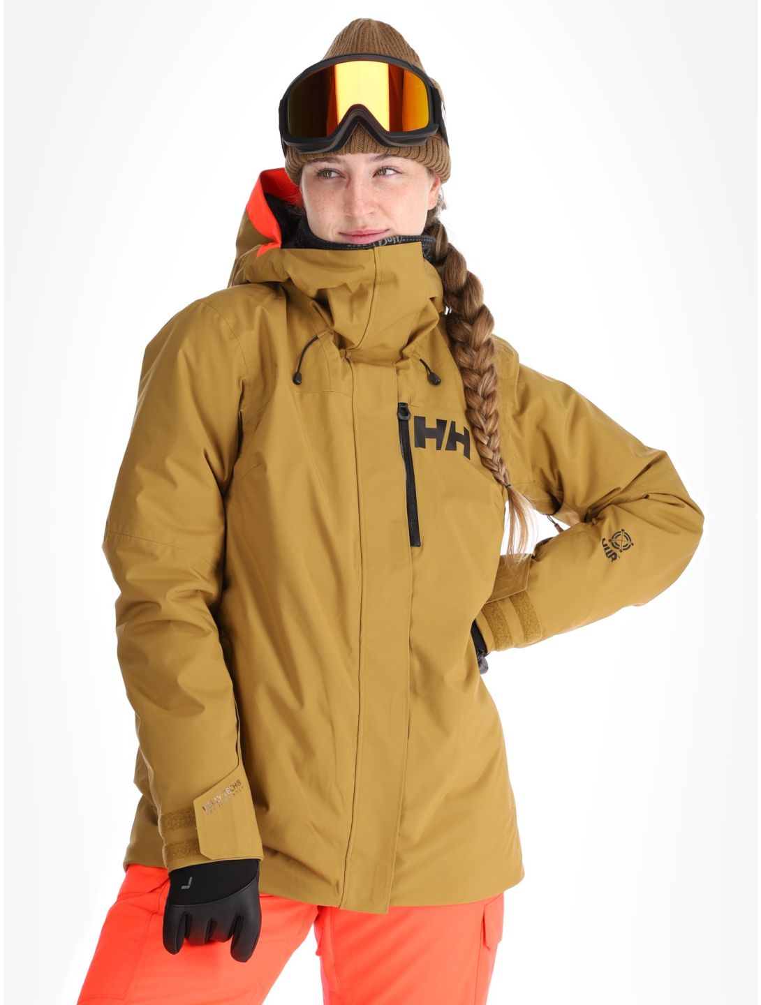 Helly Hansen, W Powshot veste de ski femmes Lynx jaune 