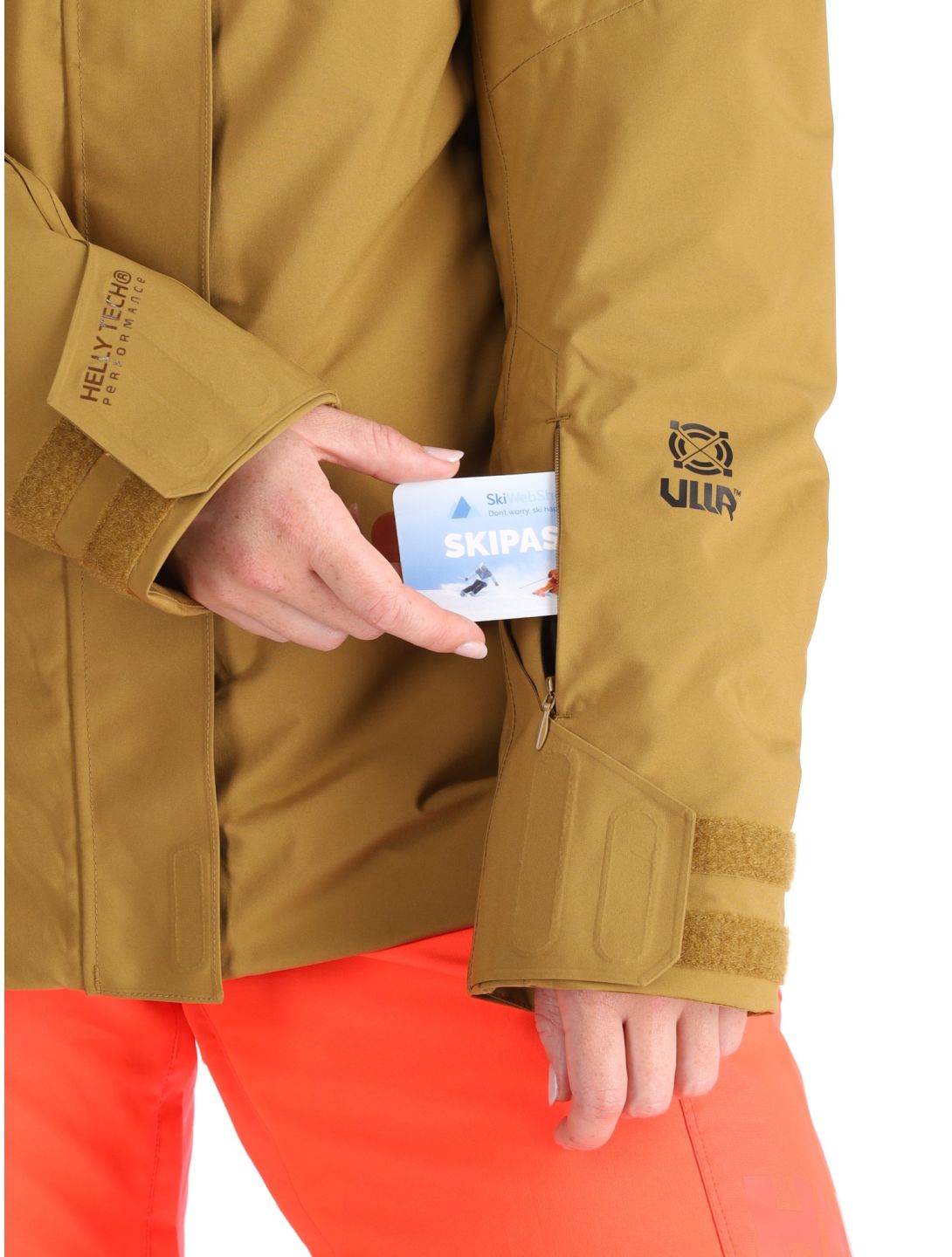 Helly Hansen, W Powshot veste de ski femmes Lynx jaune 