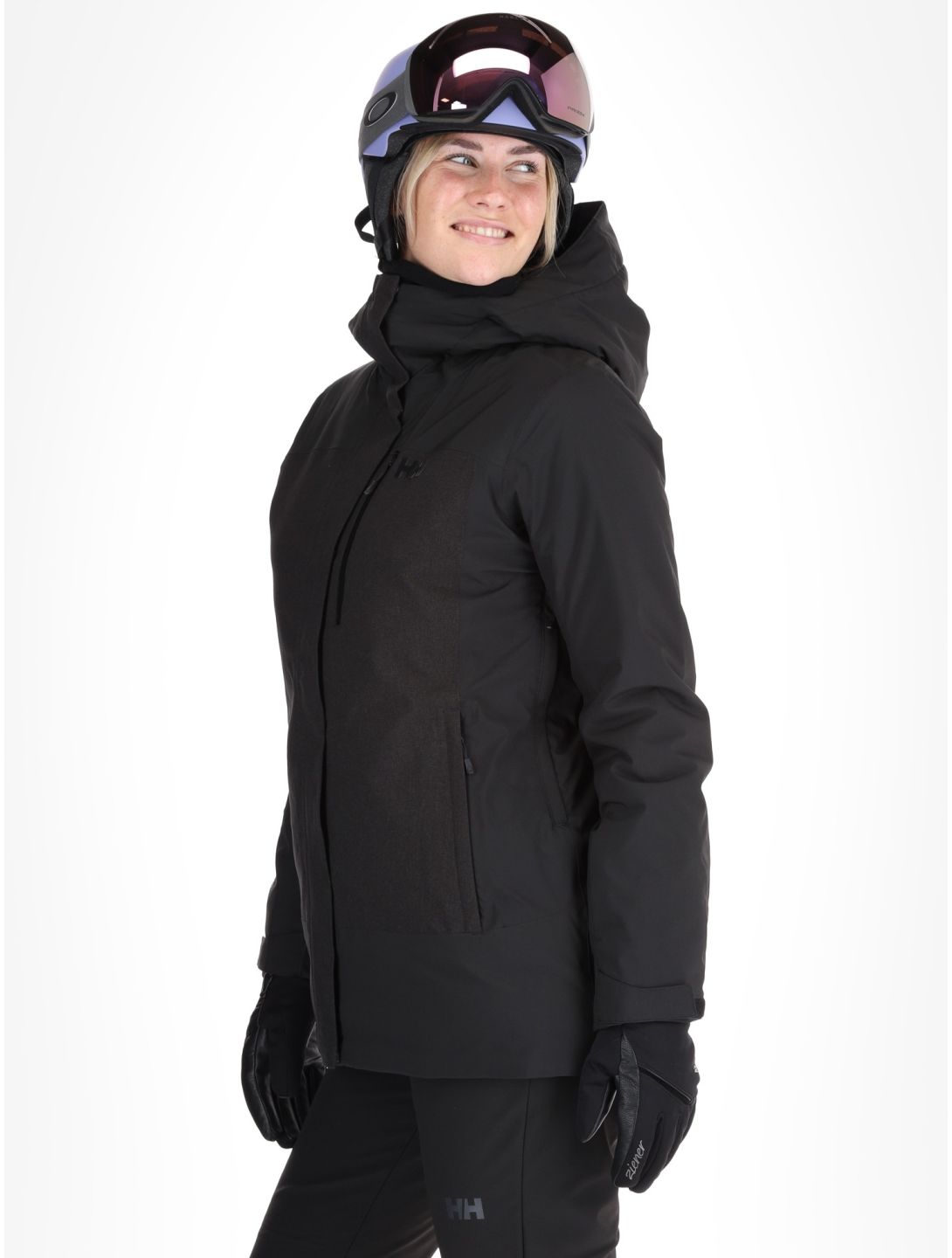 Helly Hansen, W Snowplay Long Insulated veste de ski femmes Black noir 