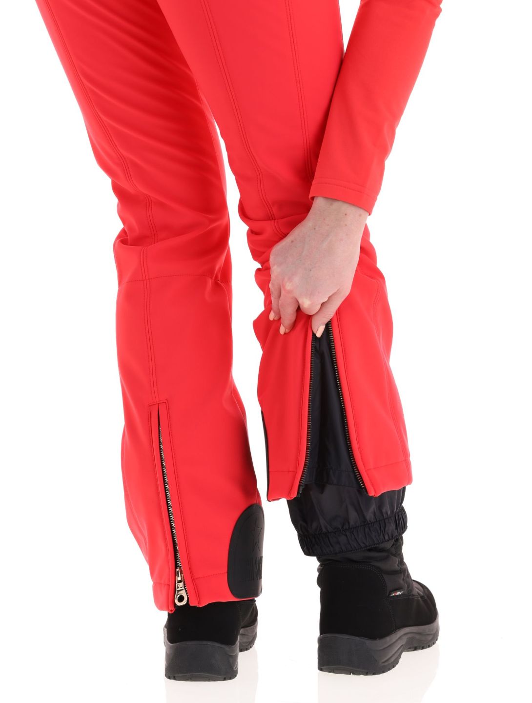 High Society, Lia pantalon de ski en softshell femmes Red rouge 