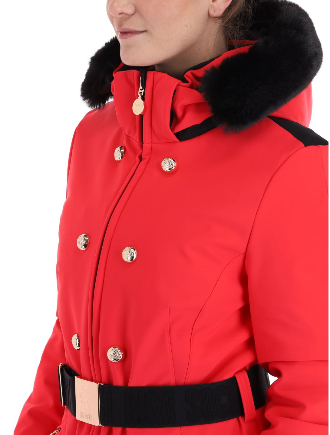 High Society, Scarlett veste de ski femmes Red rouge 