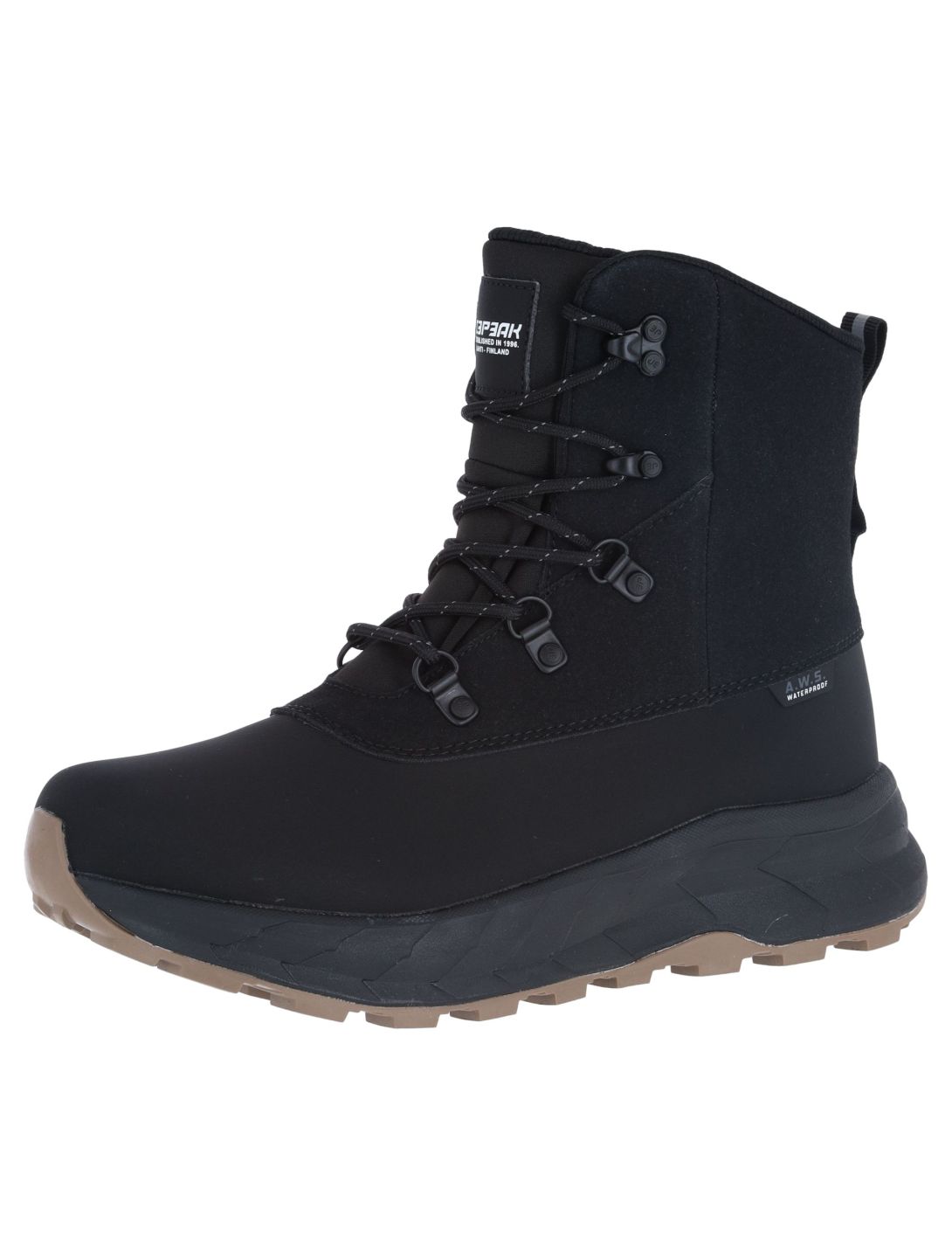 Icepeak, Aitoo MR bottes de neige hommes Black noir 