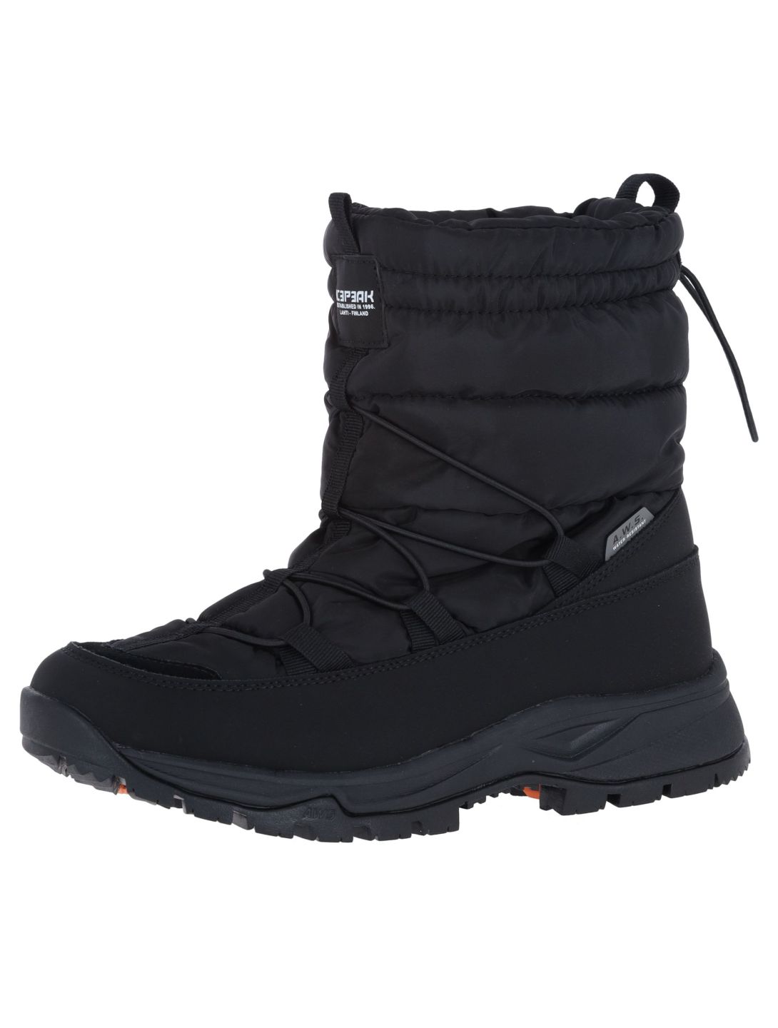 Icepeak, Ajaccio MR bottes de neige hommes Black noir 