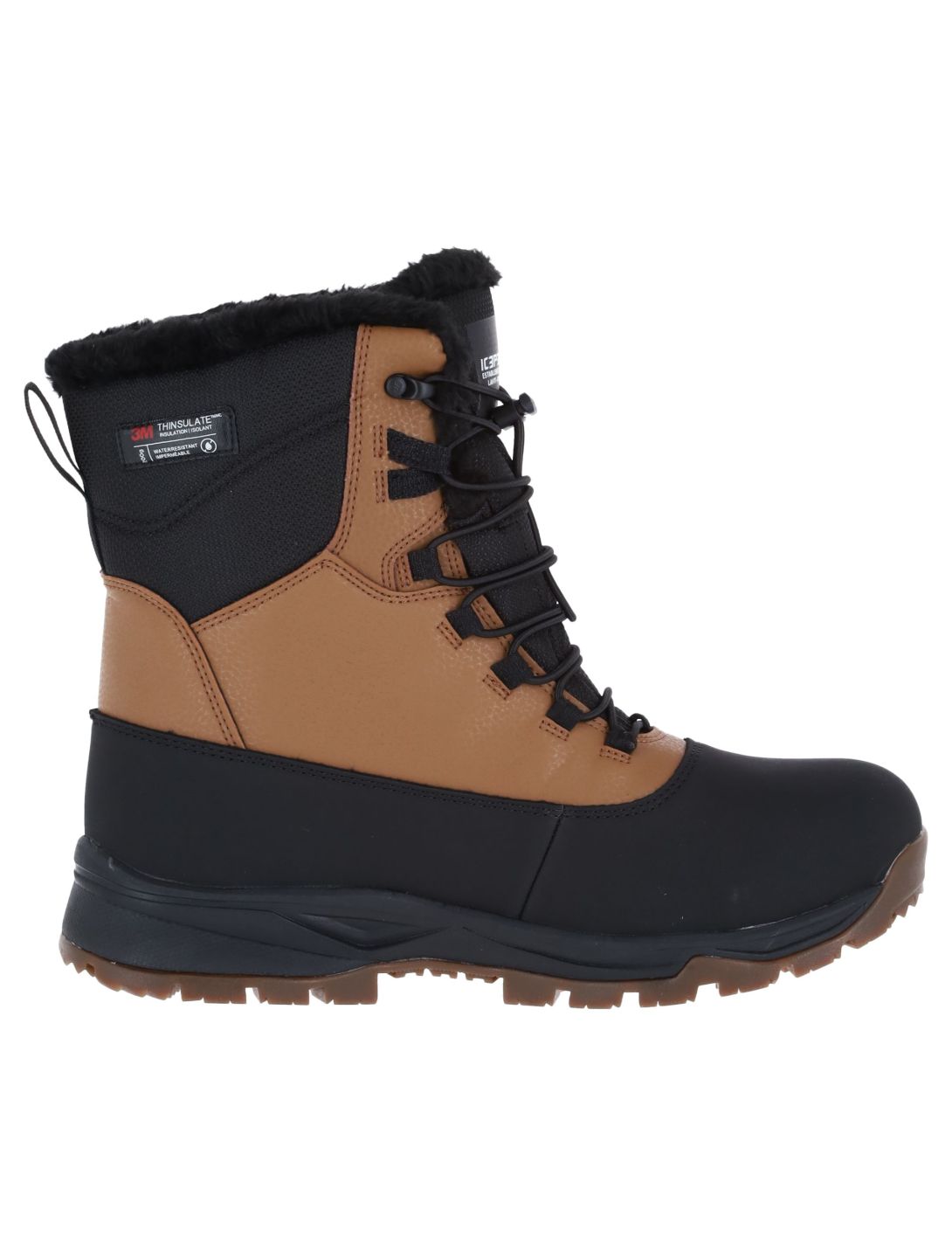 Icepeak, Alofi MR bottes de neige hommes Brown brun 