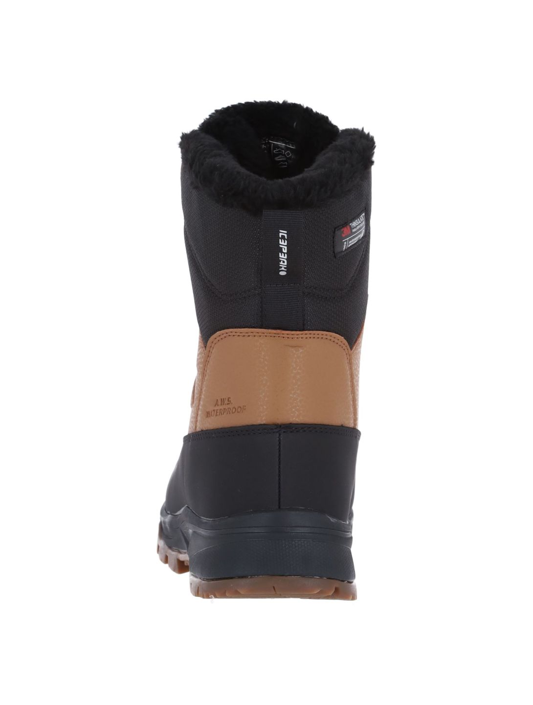 Icepeak, Alofi MR bottes de neige hommes Brown brun 