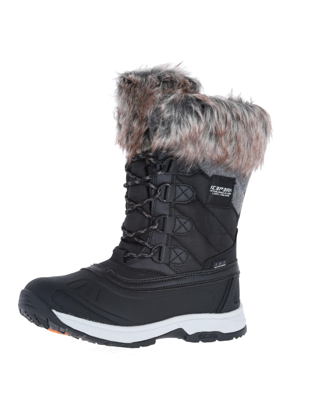 Icepeak, Ansina Ms bottes de neige femmes Black noir 