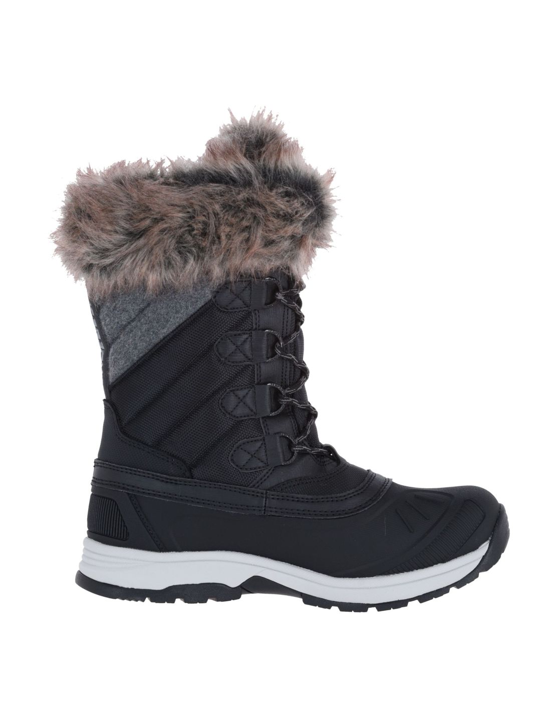 Icepeak, Ansina MS bottes de neige femmes Black noir 