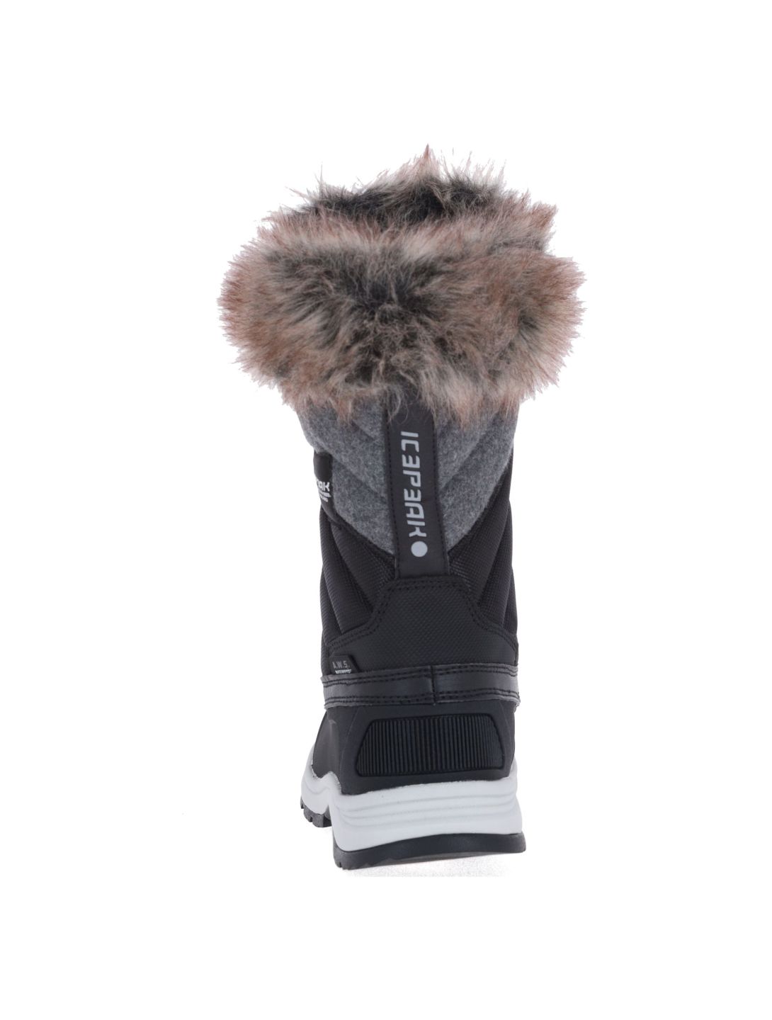 Icepeak, Ansina MS bottes de neige femmes Black noir 