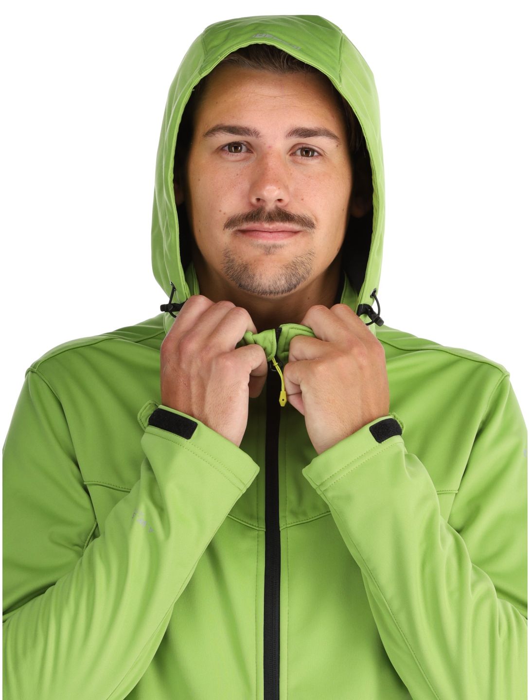 Icepeak, Biggs veste de ski softshell hommes Asparagus vert 