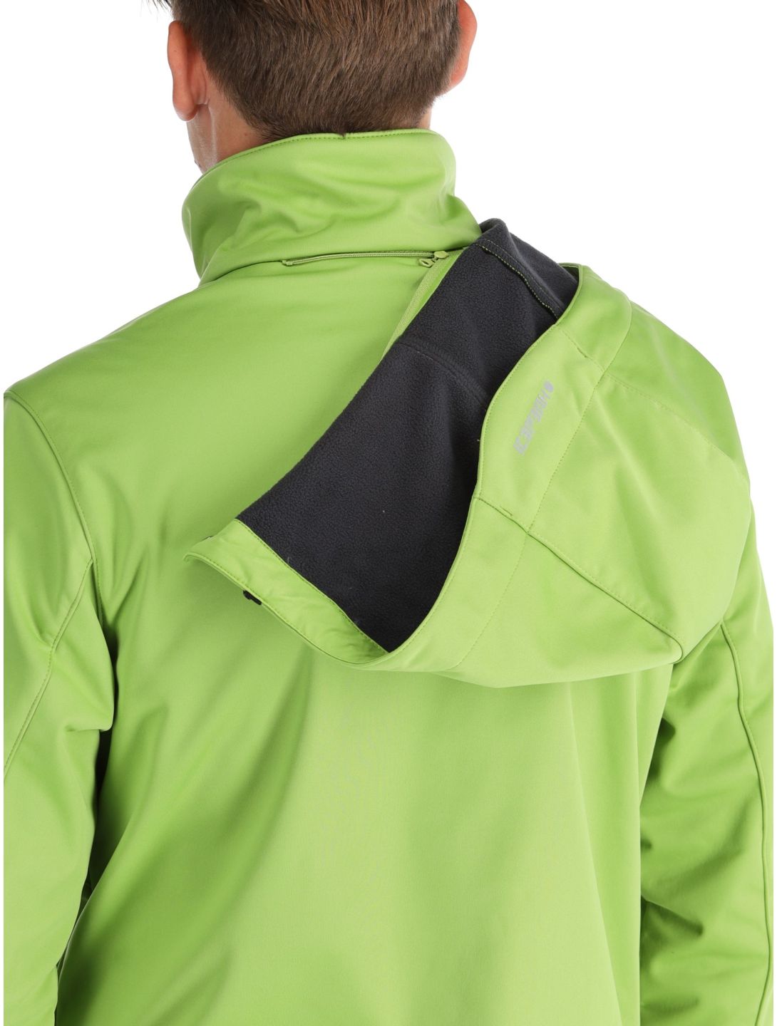 Icepeak, Biggs veste de ski softshell hommes Asparagus vert 