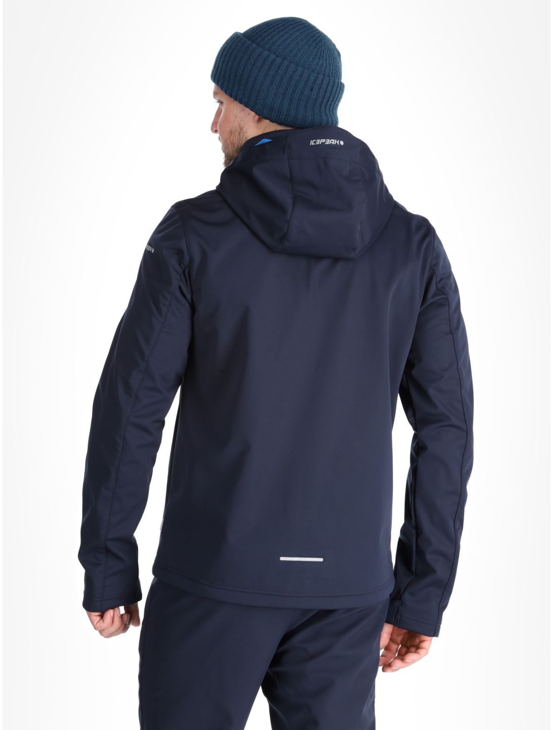 Icepeak, Biggs veste de ski softshell hommes Blauw bleu 