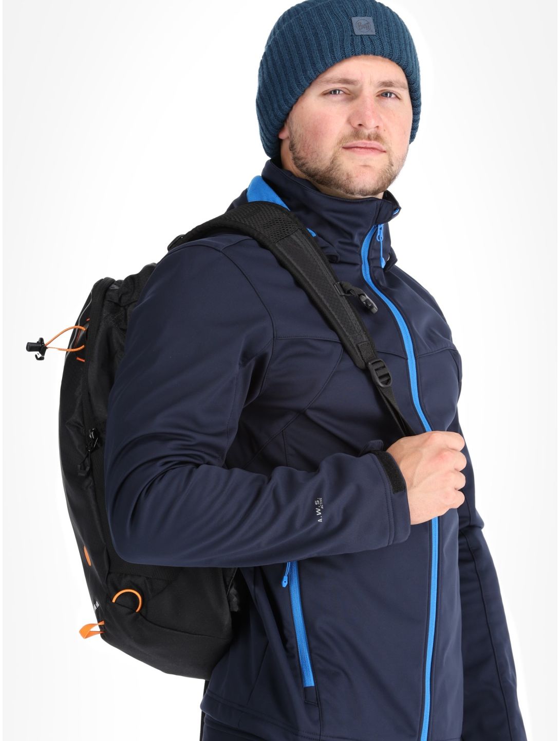 Icepeak, Biggs veste de ski softshell hommes Blauw bleu 