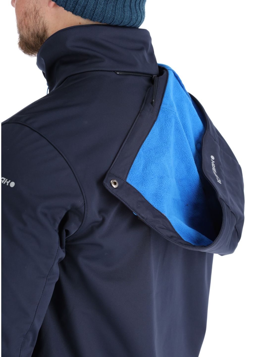 Icepeak, Biggs veste de ski softshell hommes Blauw bleu 