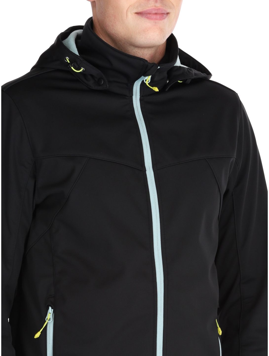 Icepeak, Biggs veste de ski softshell hommes Groen vert 