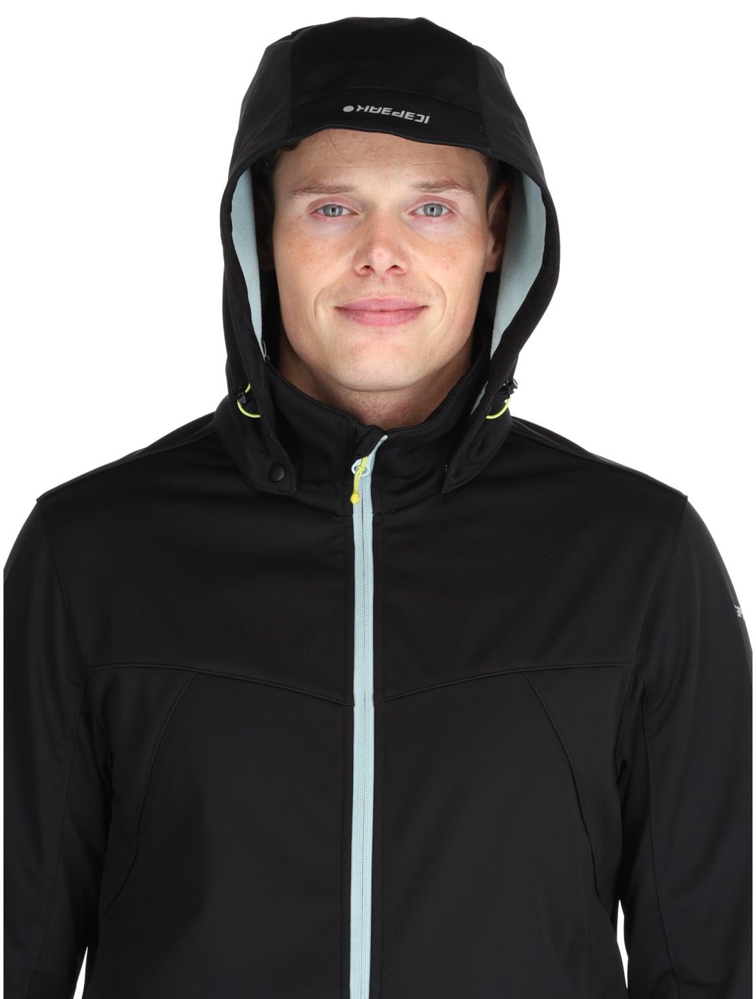 Icepeak, Biggs veste de ski softshell hommes Groen vert 