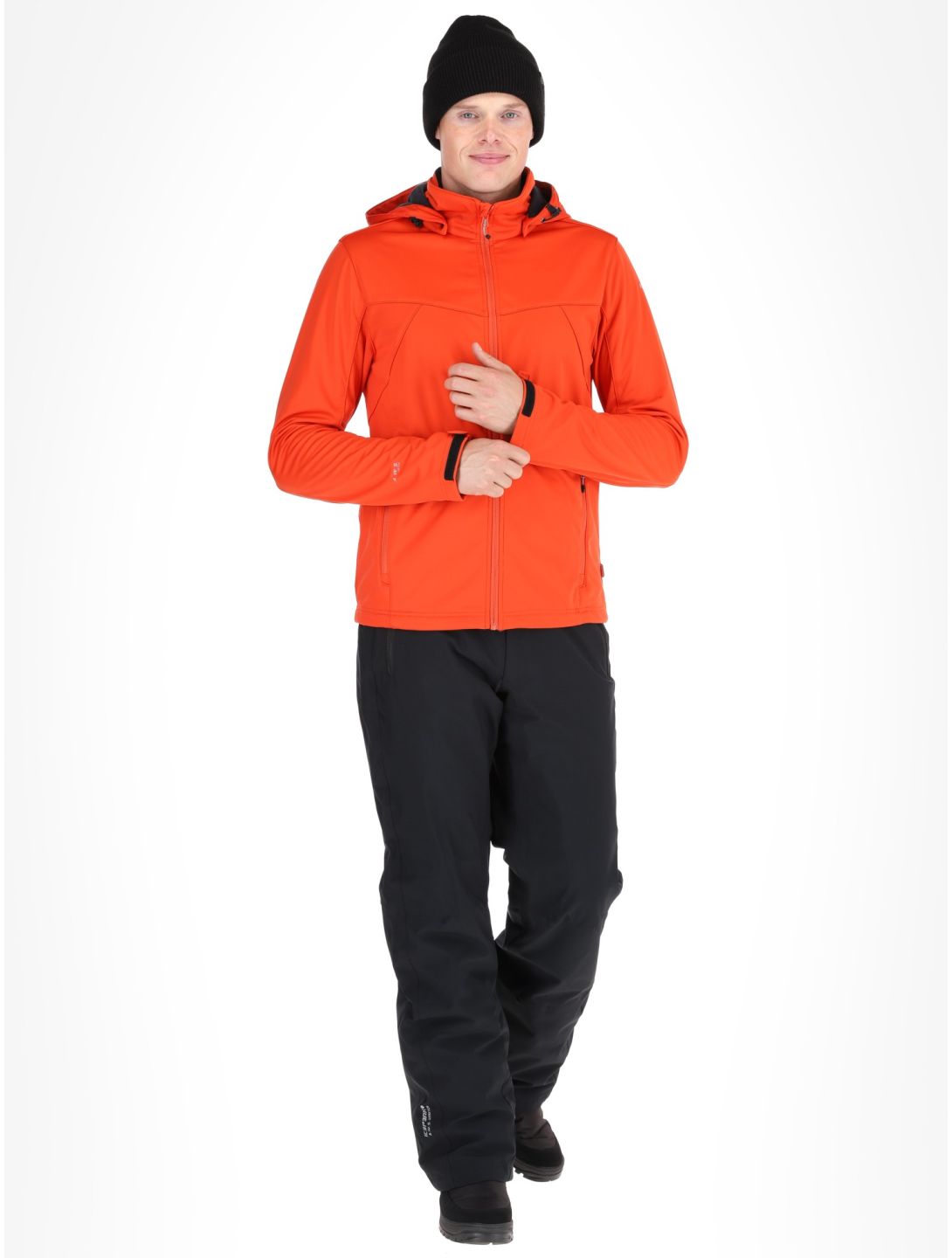 Icepeak, Biggs veste de ski softshell hommes Orange orange 