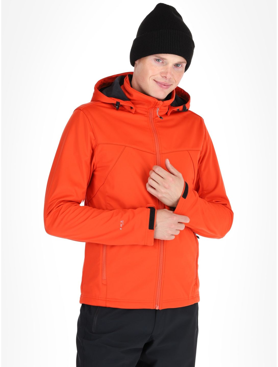 Icepeak, Biggs veste de ski softshell hommes Orange orange 