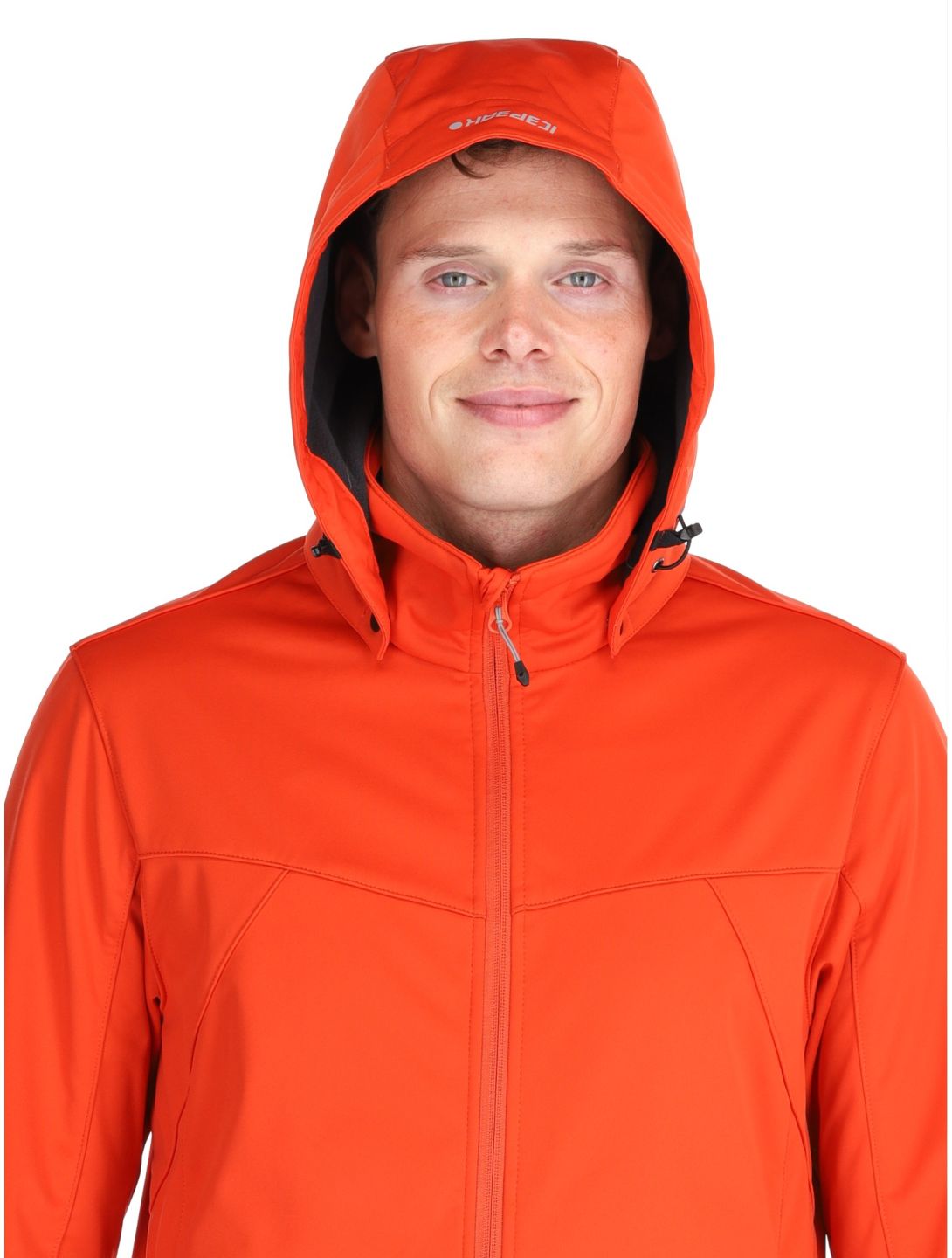 Icepeak, Biggs veste de ski softshell hommes Orange orange 