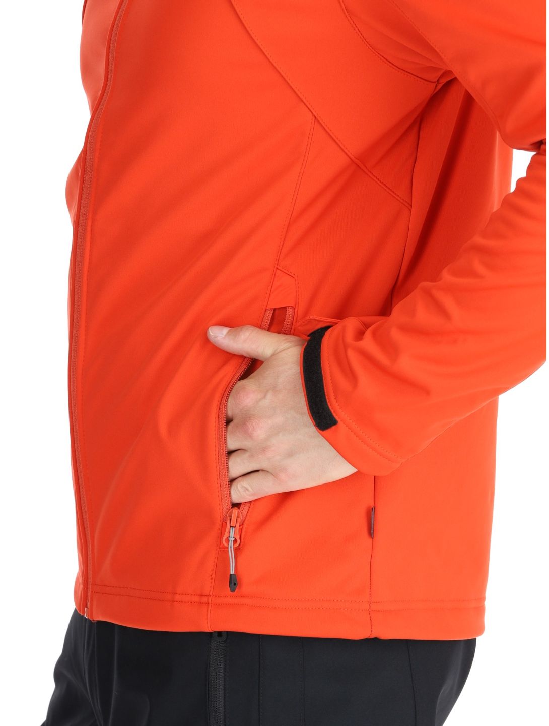 Icepeak, Biggs veste de ski softshell hommes Orange orange 