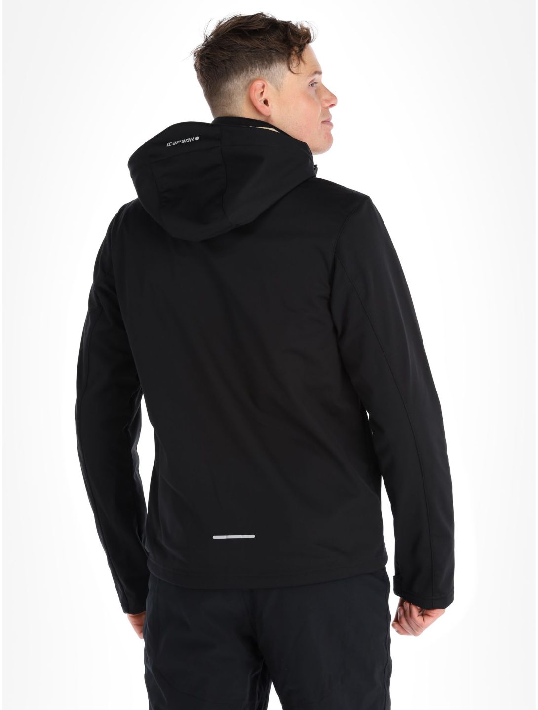 Icepeak, Biggs veste de ski softshell hommes noir 