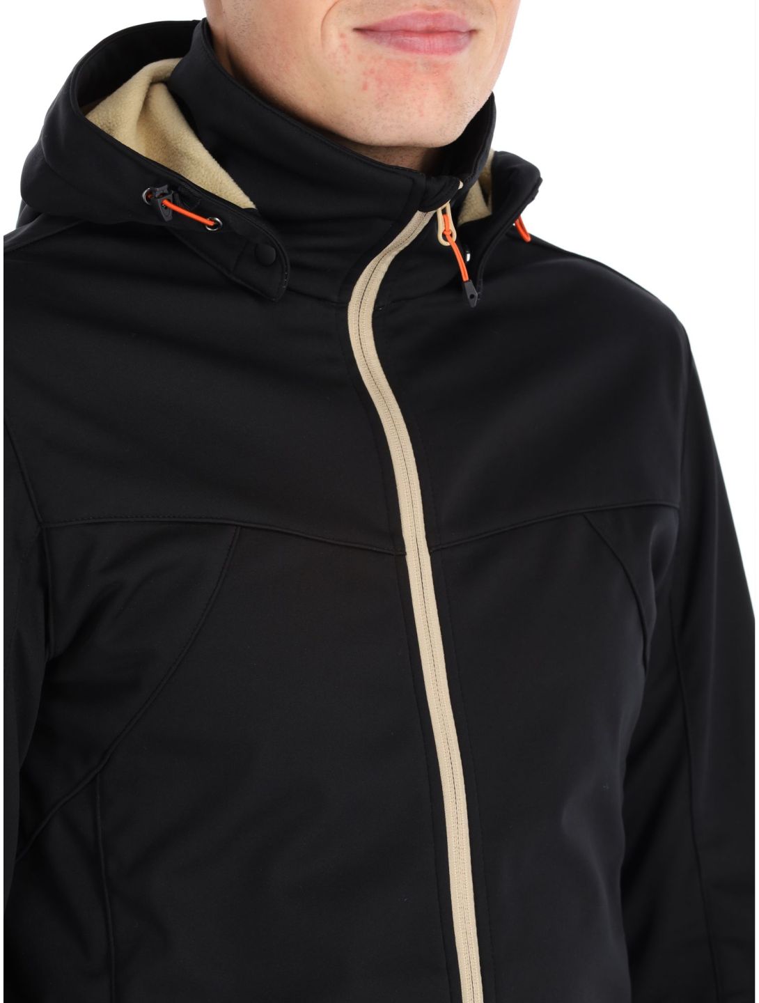 Icepeak, Biggs veste de ski softshell hommes noir 