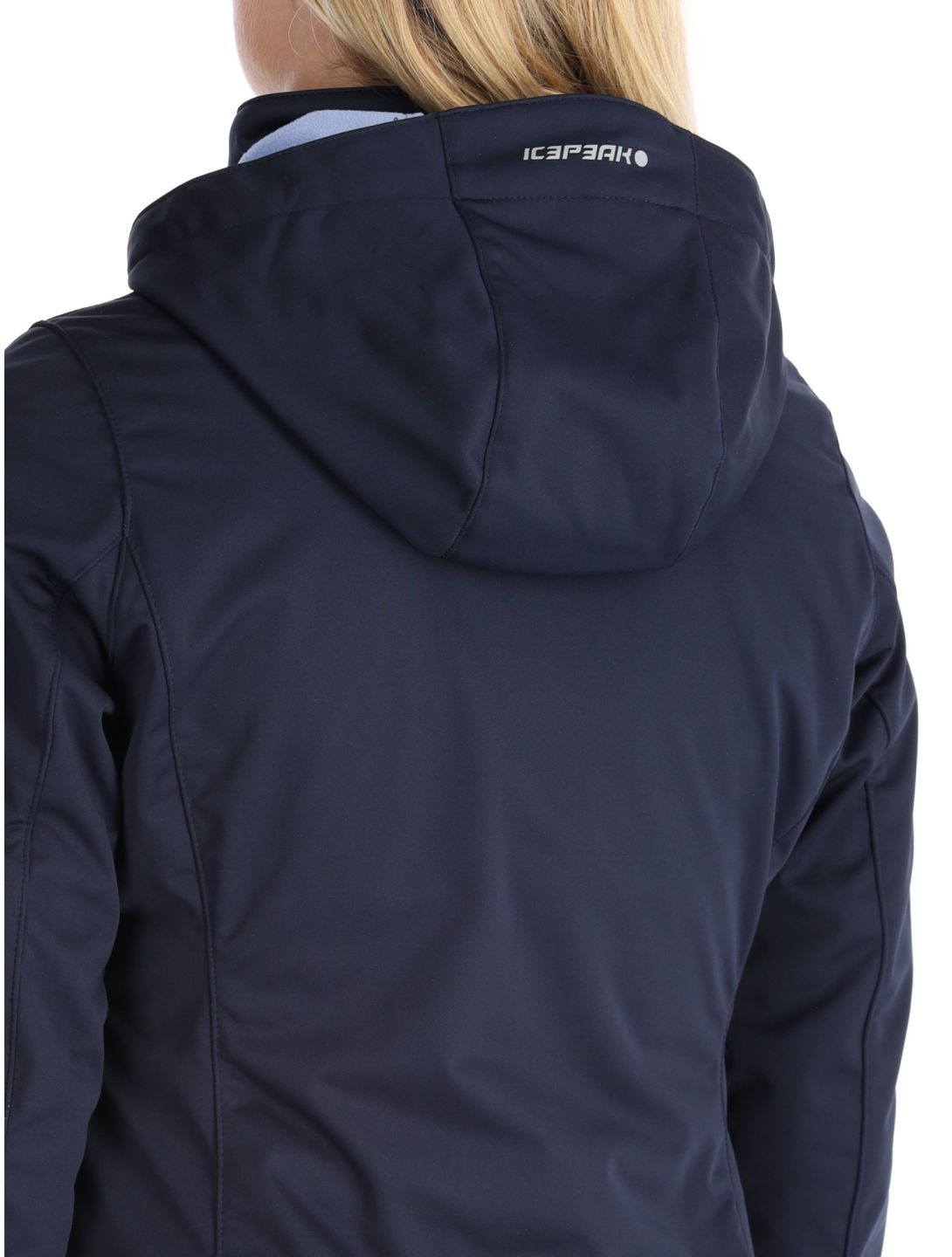 Icepeak, Boise veste de ski softshell femmes Blue bleu 