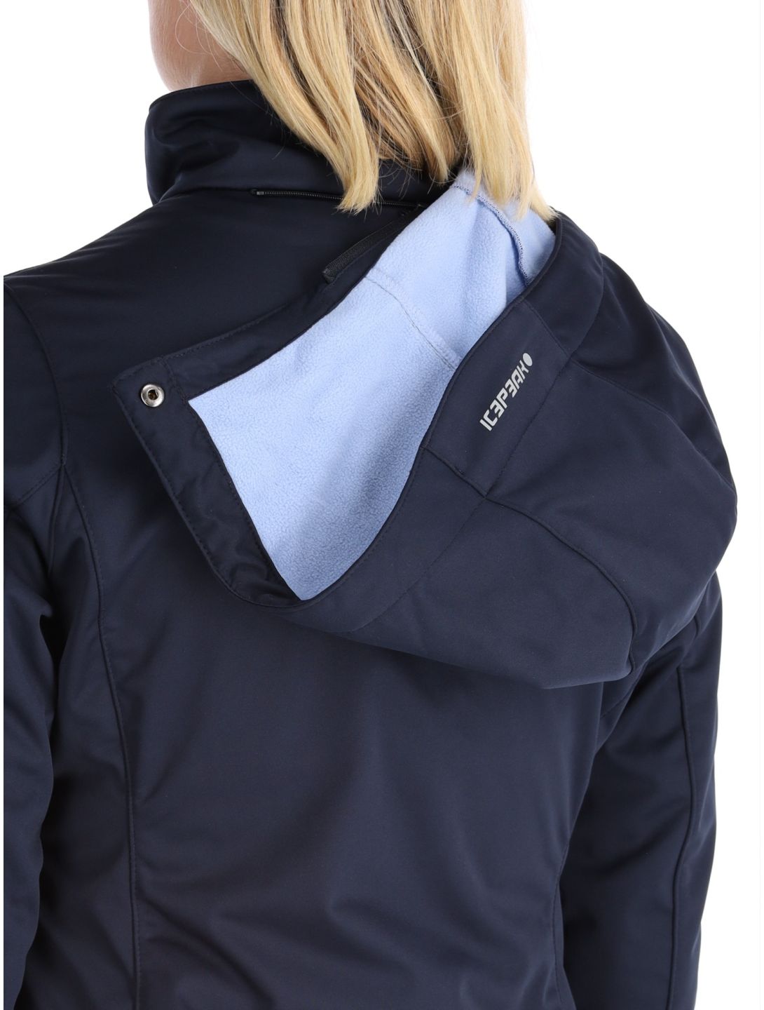 Icepeak, Boise veste de ski softshell femmes Blue bleu 