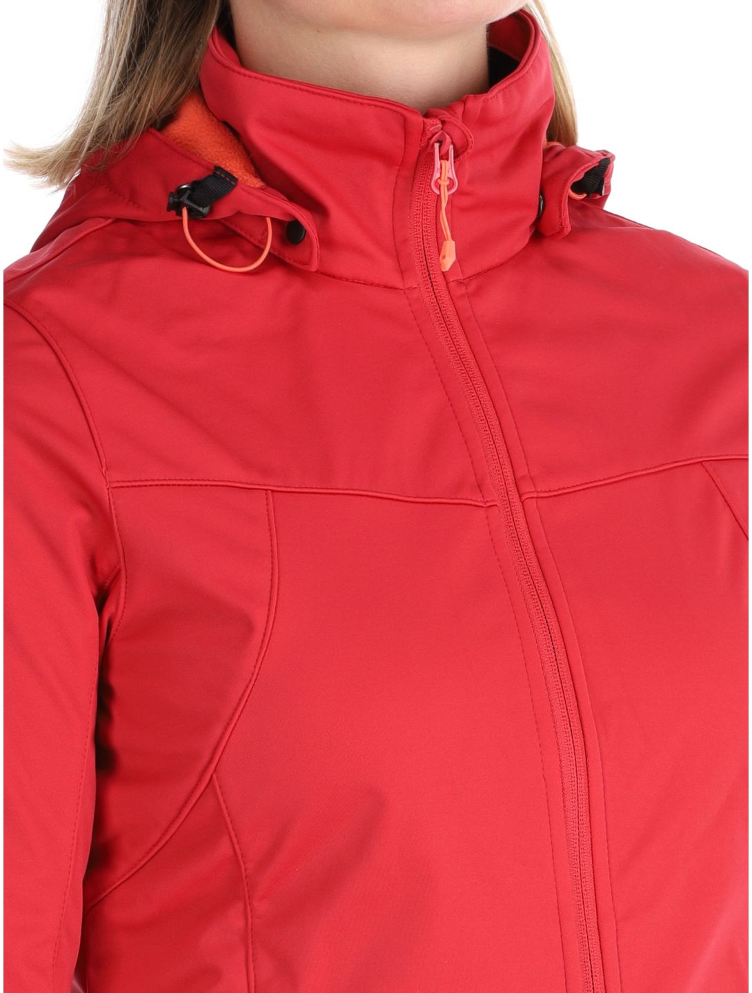 Icepeak, Boise veste de ski softshell femmes Cranberry rouge 