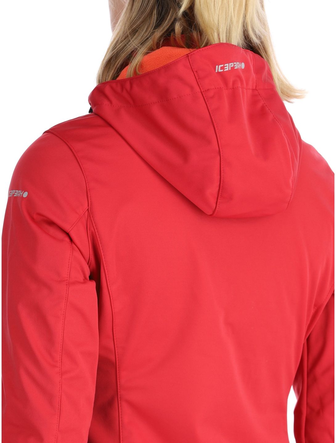 Icepeak, Boise veste de ski softshell femmes Cranberry rouge 