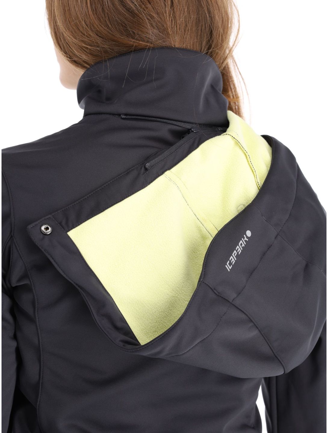 Icepeak, Boise veste de ski softshell femmes gris 