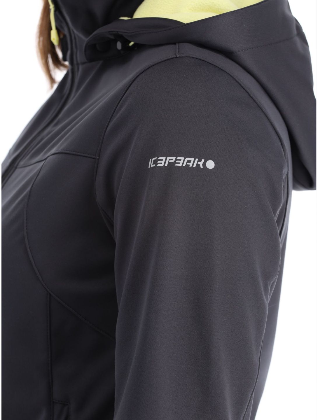 Icepeak, Boise veste de ski softshell femmes gris 