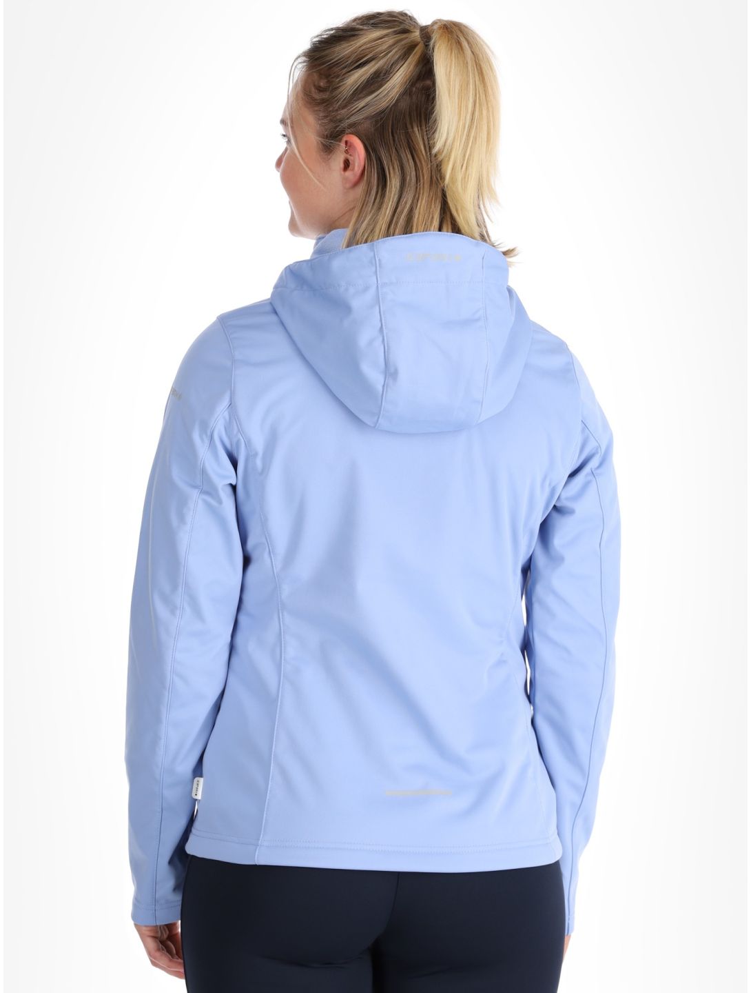 Icepeak, Boise veste de ski softshell femmes Light Blue bleu 