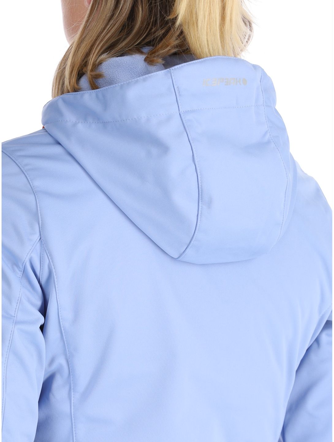 Icepeak, Boise veste de ski softshell femmes Light Blue bleu 