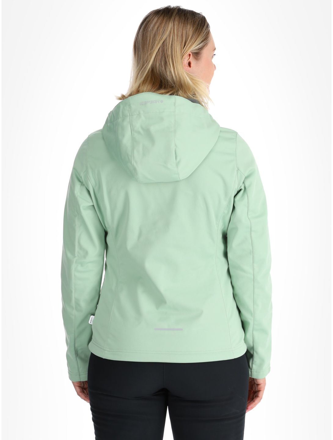 Icepeak, Boise veste de ski softshell femmes Light Green vert 