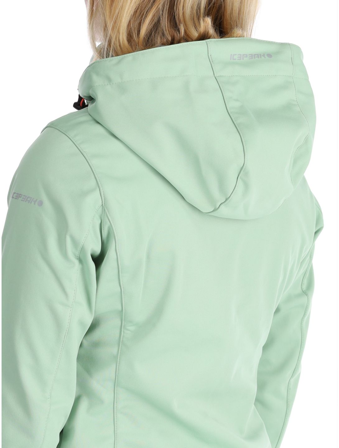 Icepeak, Boise veste de ski softshell femmes Light Green vert 