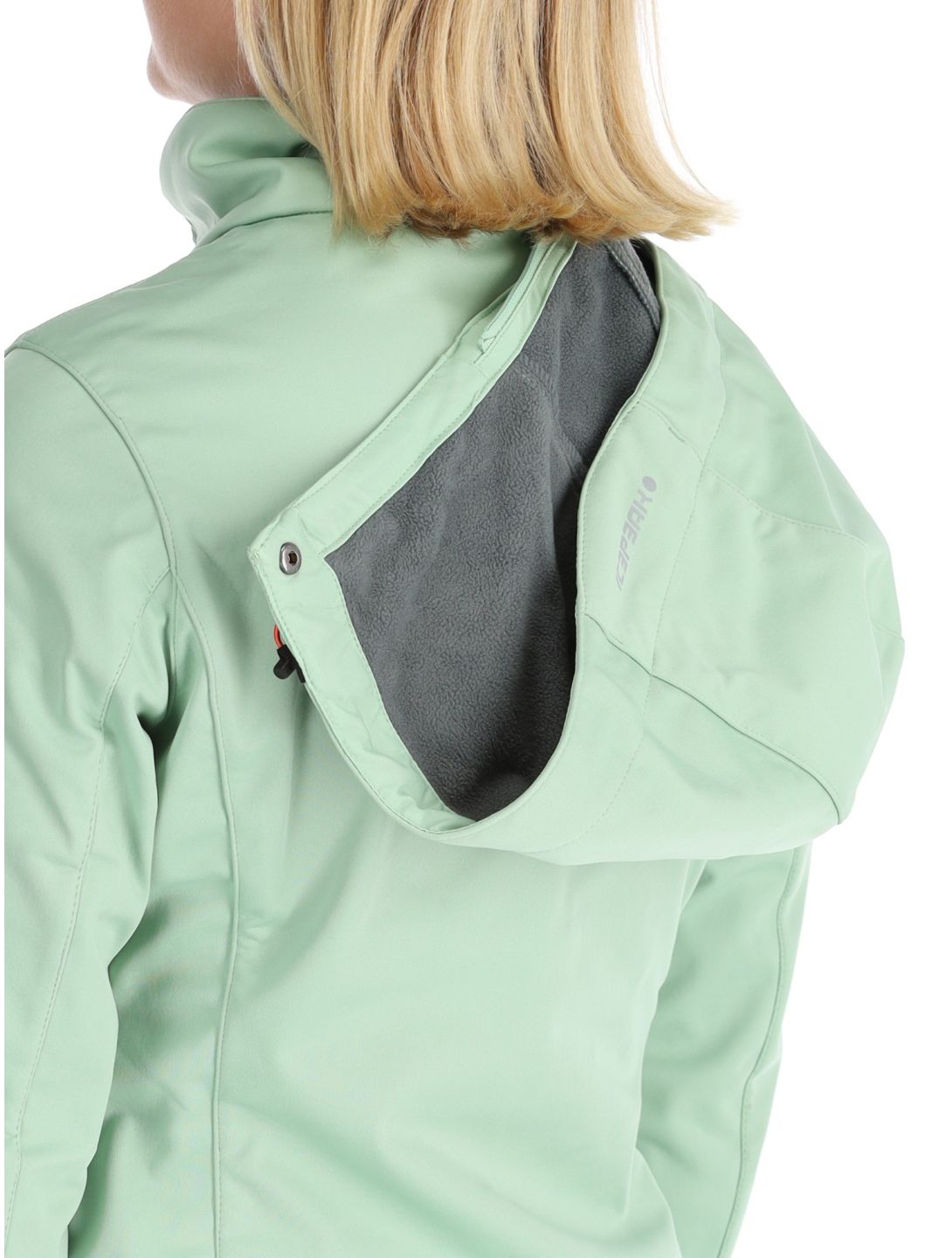 Icepeak, Boise veste de ski softshell femmes Light Green vert 