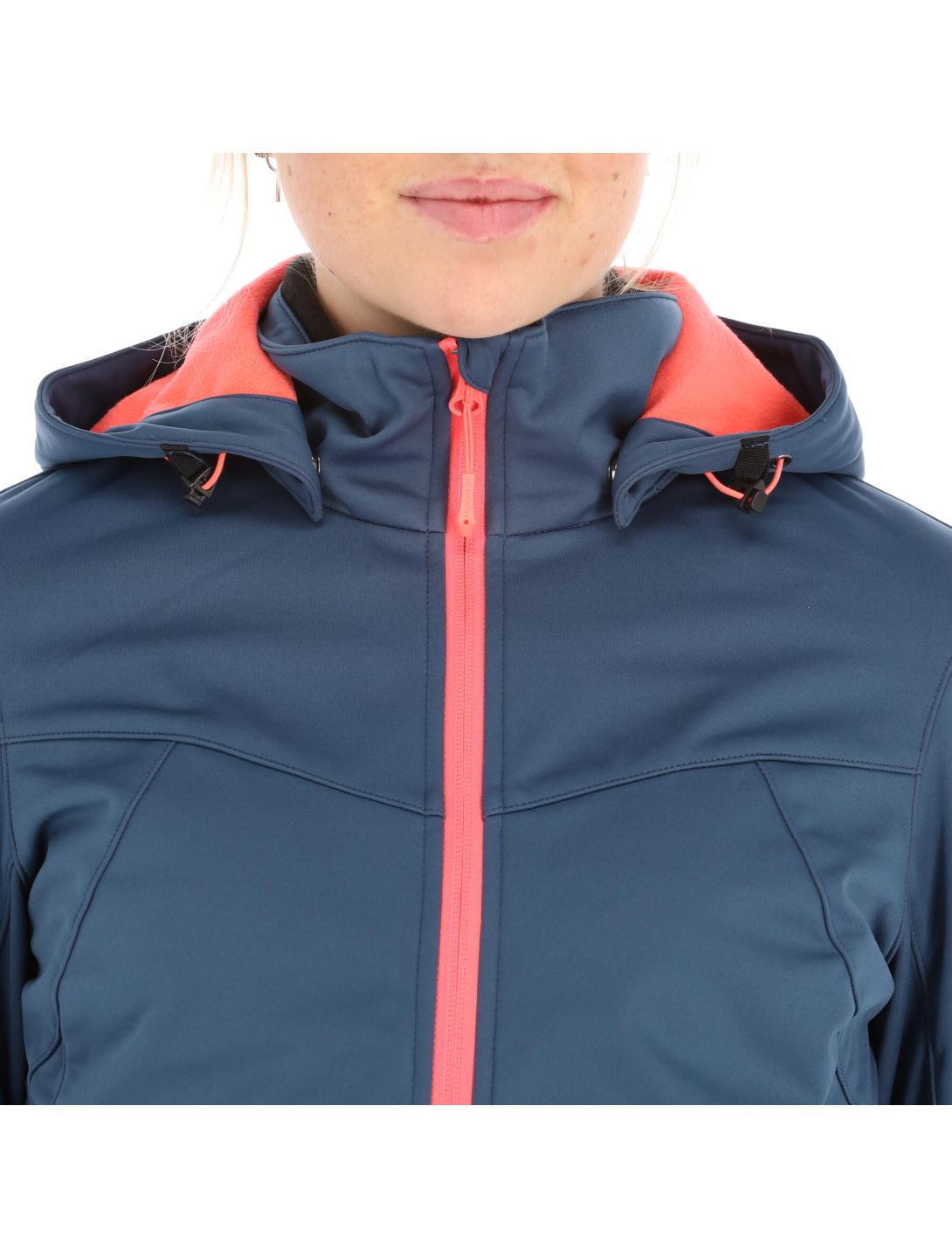 Icepeak, Silvana, softshell ski jacket, women, blue