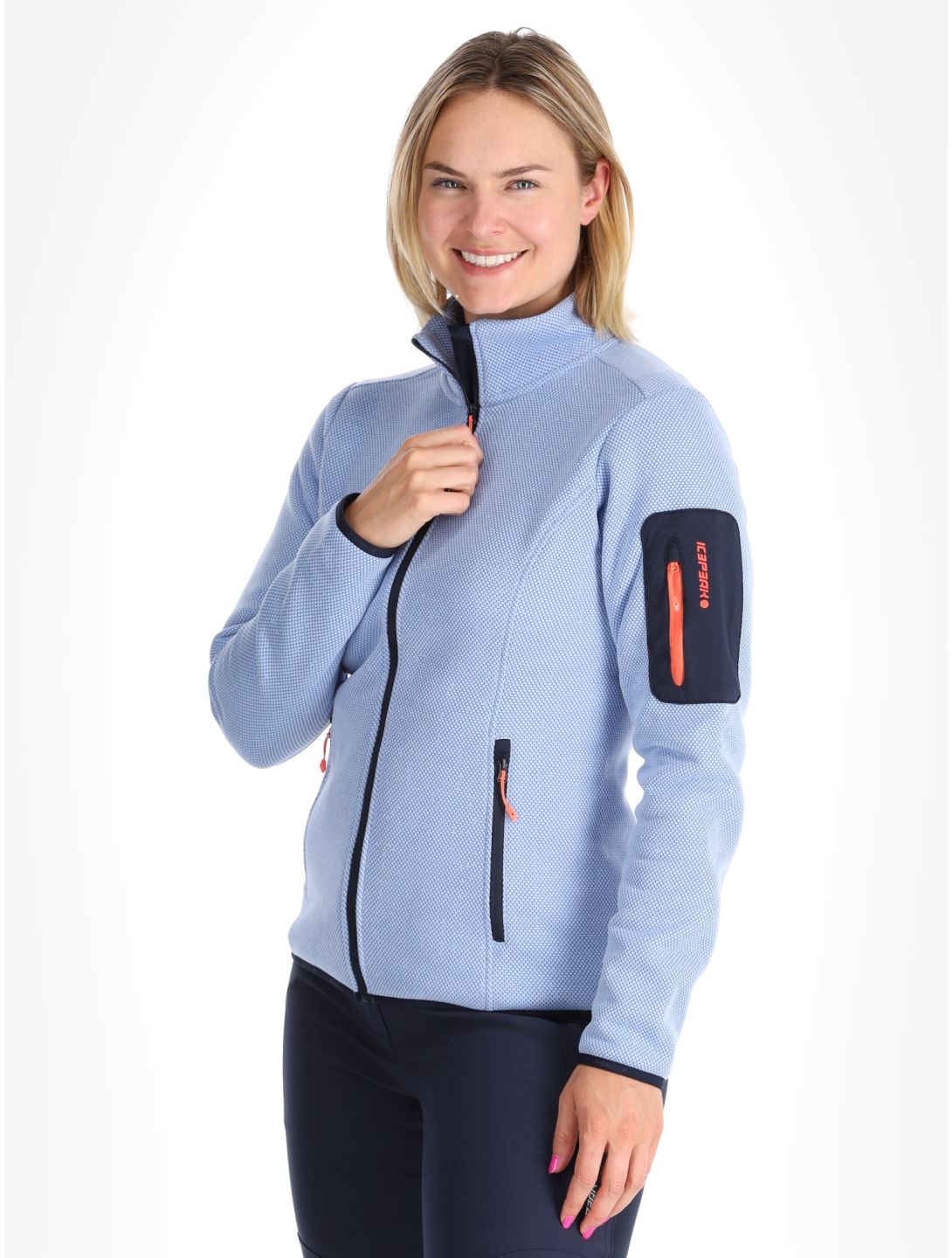 Icepeak, Bowersville gilet femmes Light Blue bleu 