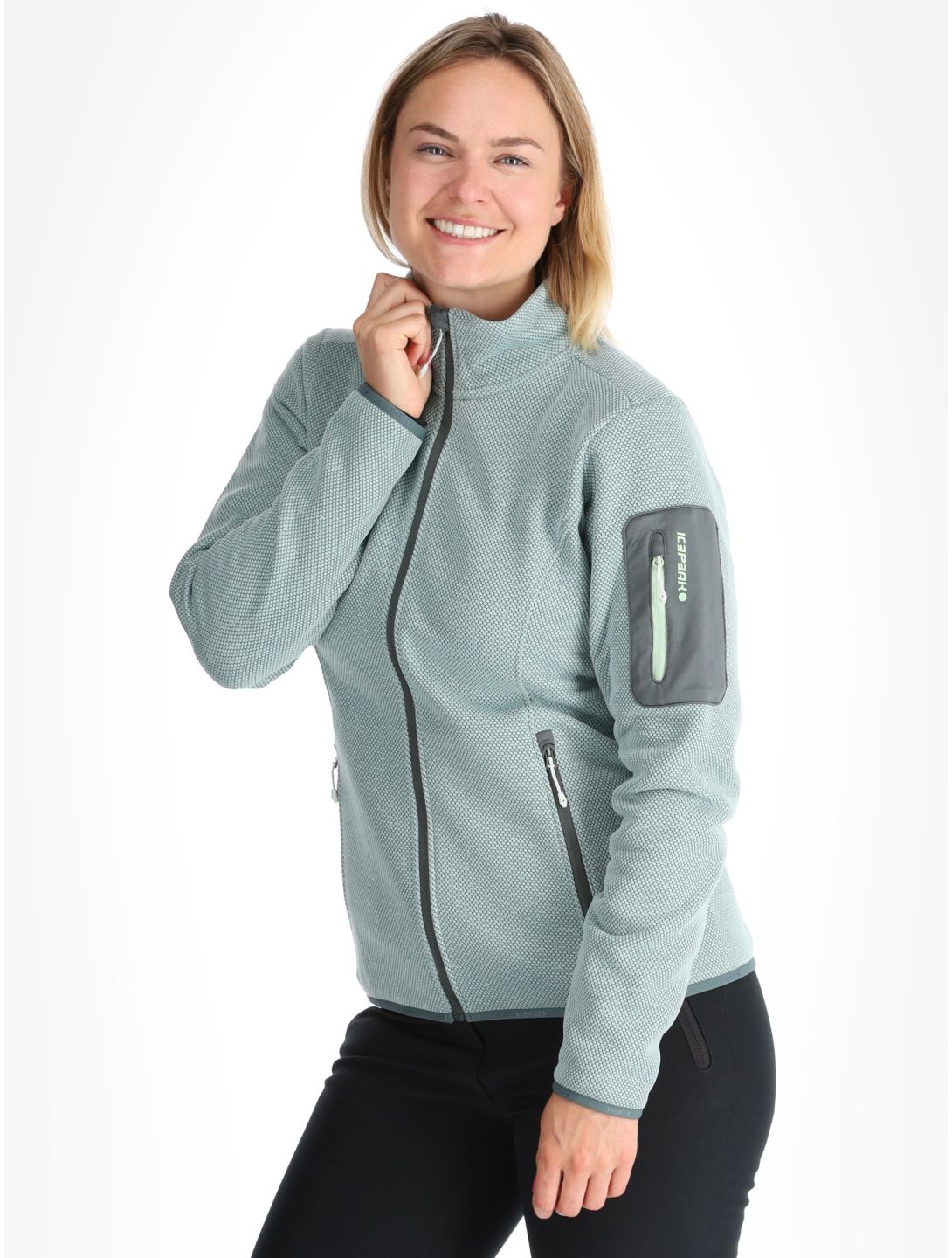 Icepeak, Bowersville gilet femmes Light Green vert 