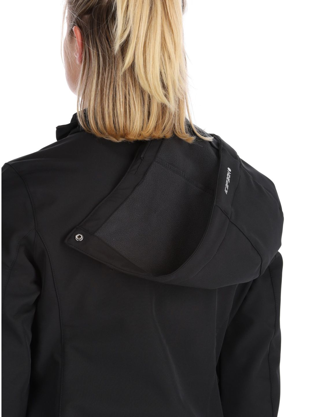 Icepeak, Brenham veste de ski softshell femmes Basic Black noir 