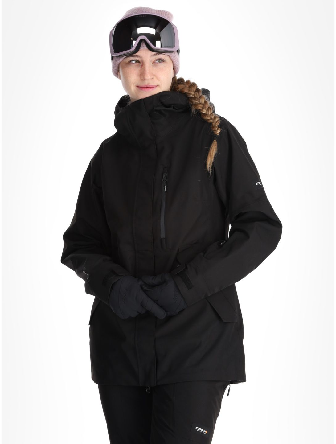 Icepeak, Cabot veste de ski à coque dure femmes Black noir 