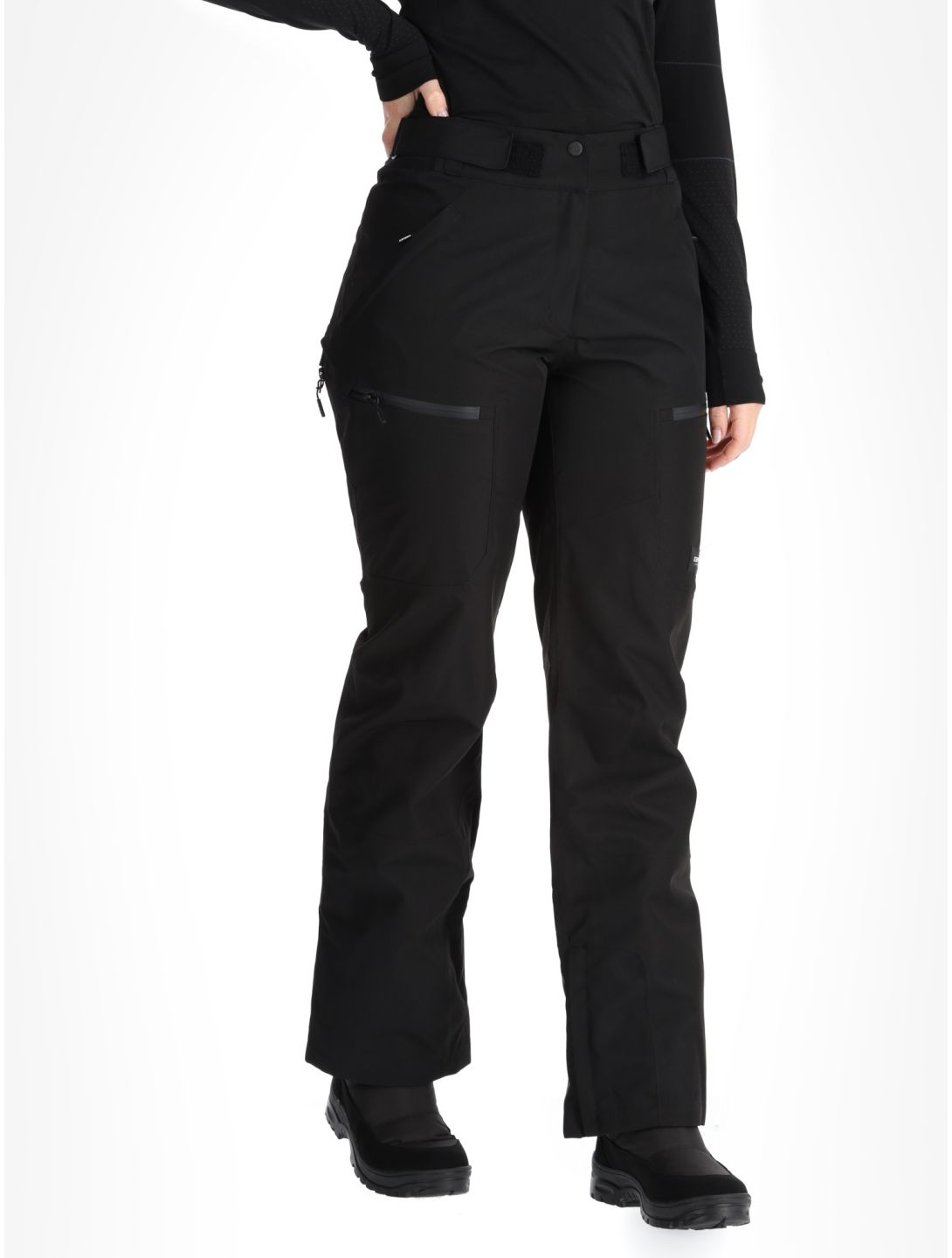 Icepeak, Calau pantalon de ski à coque dure femmes Black noir 