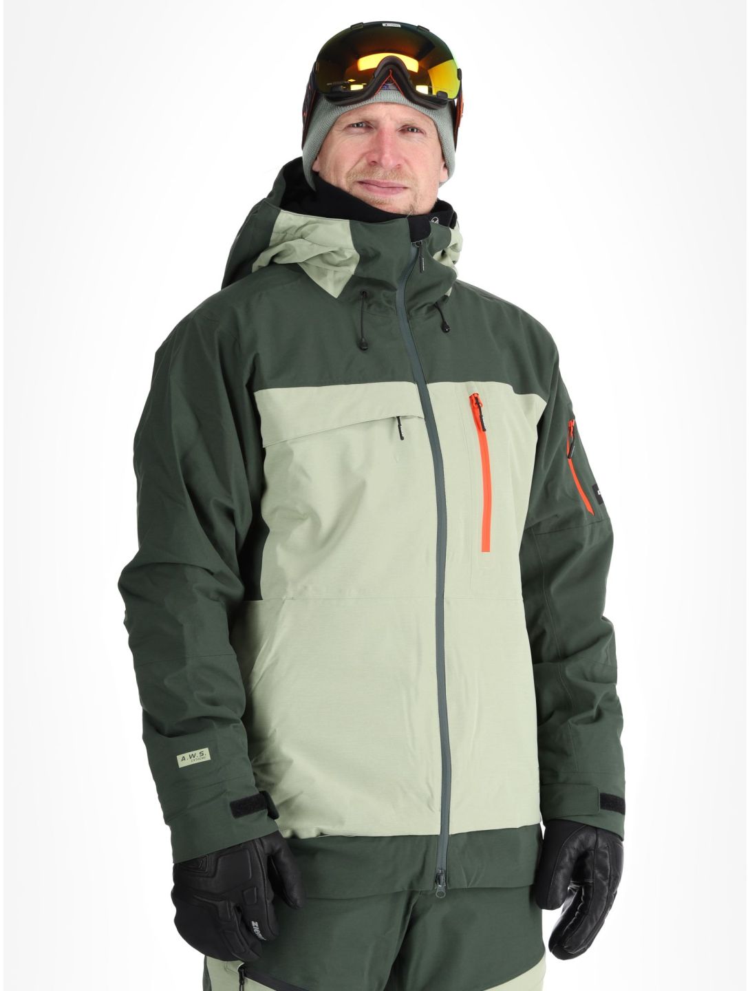 Icepeak, Cale veste de ski hommes Asparagus vert 