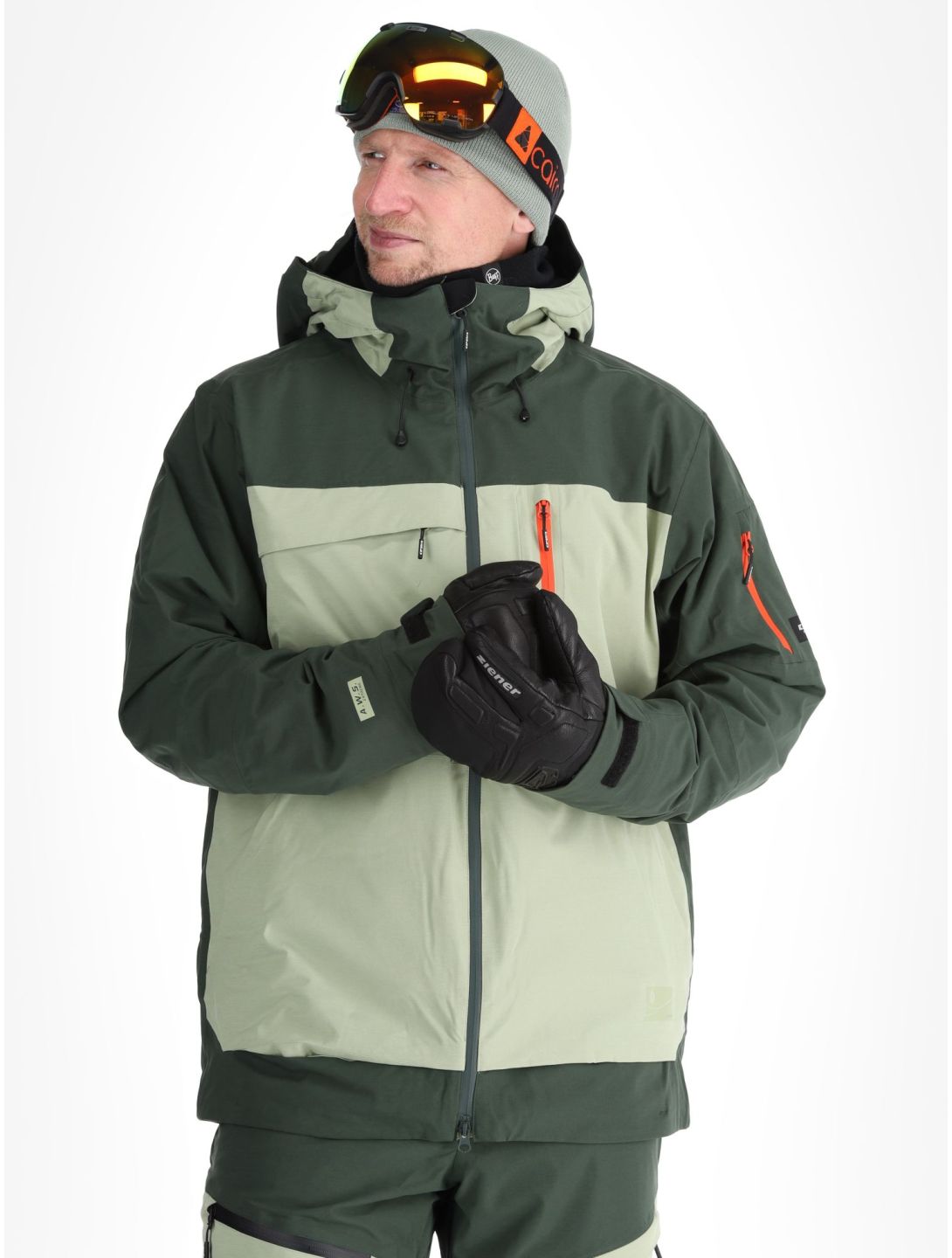 Icepeak, Cale veste de ski hommes Asparagus vert 